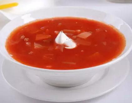 红菜汤:哈尔滨市特产美食-罗宋汤 红菜汤Borshch,产地宝