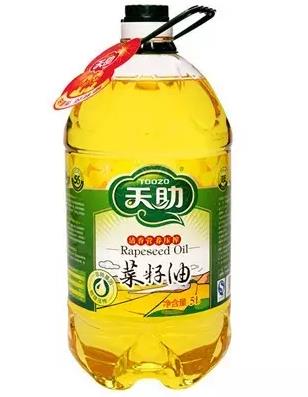 天助菜籽油:荆州市监利县特产-湖北宏凯工贸 天助菜籽油,产地宝