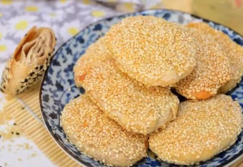 鸭油酥烧饼:南京市特产鸭油酥烧饼,南京产地伴手礼-鸭油酥烧,产地宝