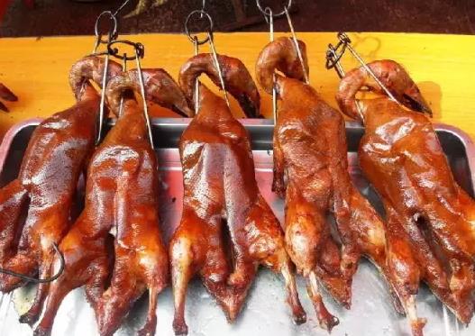 星甸烤鸭:南京浦口区特产清真烤鸭,产地美食-浦口星甸烤鸭,产地宝