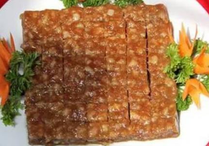 养马岛肉焖子菜:烟台牟平区特产焖子菜,产地美食养马岛肉焖子菜,产地宝