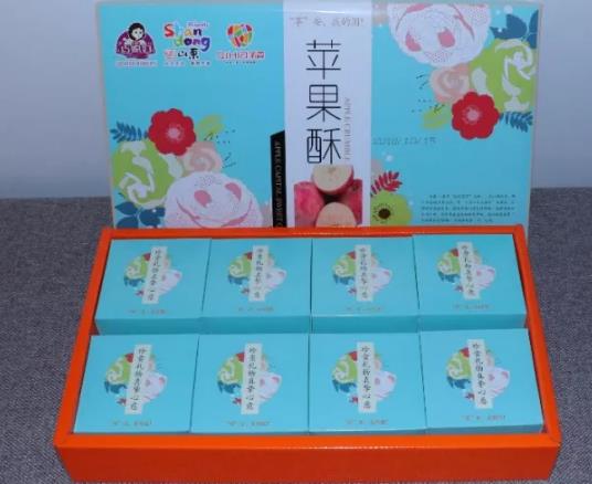 巧媳妇苹果酥:烟台栖霞市特色产品巧媳妇苹果酥,产地食品苹果酥,产地宝