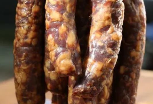 章丘柴家香肠:济南章丘区刁镇特产柴家香肠,产地食品,产地宝