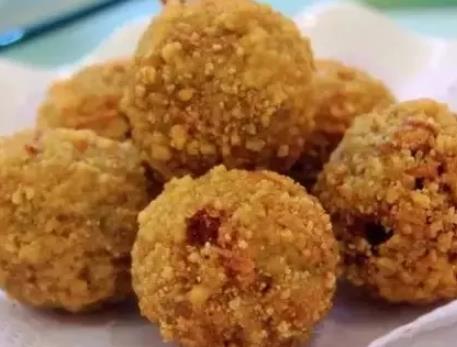 平阴玫瑰梨丸子:济南平阴县美食玫瑰梨丸子,产地食品,产地宝