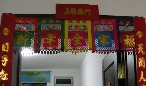 兰陵苍山门笺:临沂市兰陵县民俗产品苍山门笺,产地宝