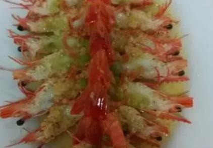 南澳蒜蓉虾:汕头市南澳县特产美食蒜蓉虾,产地宝