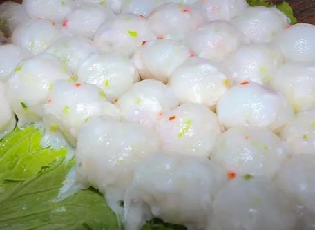 达濠墨斗丸:汕头市濠江区特产美食手工达濠墨斗丸,产地宝