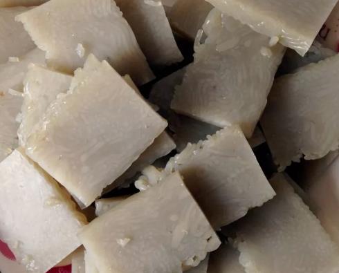 登封大冶焖子:郑州市登封特产美食大冶粉芡焖子,产地宝