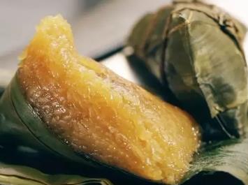 桐庐黄金粽:杭州桐庐特色美食黄金粽,产地食品畲族黄金粽,产地宝
