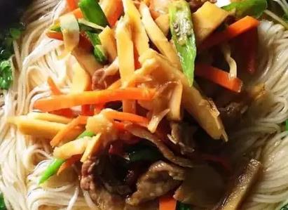 湍口索面:杭州市临安湍口镇特产美食食品索面,产地宝