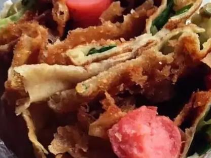 建德杂粮煎饼:杭州市建德特色美食杂粮煎饼,产地宝