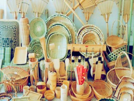 富阳竹编制品:杭州富阳特产手工艺品竹编制品,产地工艺品,产地宝