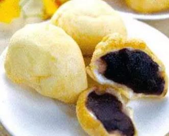 余杭细沙羊尾:杭州市余杭特色美食细沙羊尾,产地食品甜点,产地宝