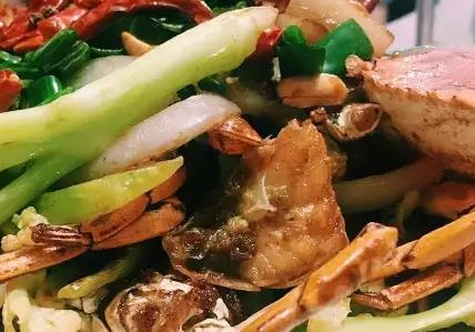 玉环蟹炒糕:台州市玉环特色美食蟹炒糕-香辣蟹,产地宝