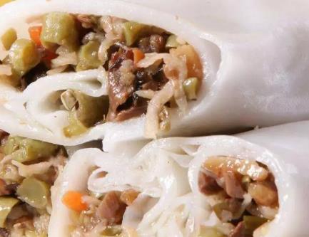 罗阳米面层:温州市泰顺县特色美食罗阳米面层,产地食品,产地宝