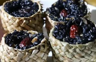 文成畲家乌米饭:温州文成特产美食乌米饭,产地食品乌稔饭,产地宝