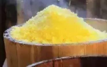 顺溪黄年糕:温州平阳顺溪特色美食黄年糕,产地食品年糕,产地宝