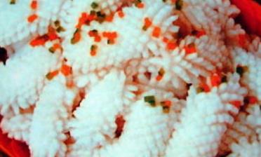 平阳爆墨鱼花:温州市平阳县特色美食爆墨鱼花,产地宝