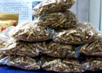 蓬溪糕干:温州永嘉县特色美食蓬溪糕干,产地食品糕干,产地宝