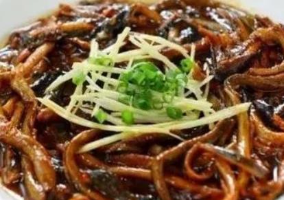 太仓响油鳝丝:苏州市太仓特色美食响油鳝丝,产地宝