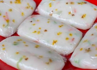 吴江平望桂花糕:苏州吴江特色美食桂花糕,产地食品糕点,产地宝