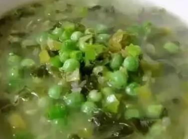 启东盐齑汤:南通市启东特色美食盐齑豆瓣汤,产地宝