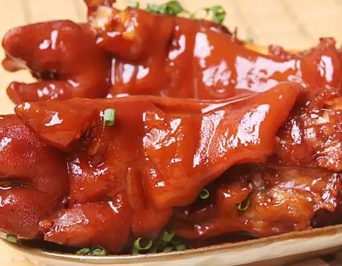 东海双店猪蹄:连云港东海县特产美食双店猪蹄,产地食品猪蹄,产地宝