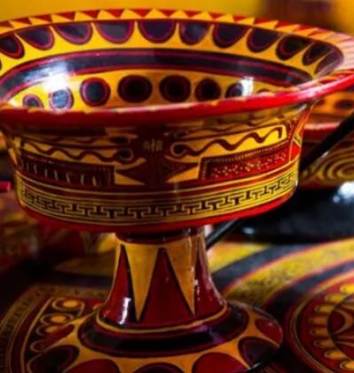 西昌彝族漆器银器:凉山西昌产地特产手工艺品彝族漆器银器,产地宝
