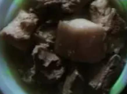 普格白水煮坨坨肉:凉山州普格彝家特色产地美食坨坨肉,产地宝