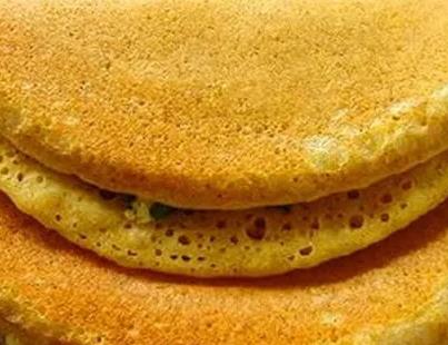 涞源摊黄子:保定涞源县特色美食小吃摊黄子,产地食品玉米面,产地宝