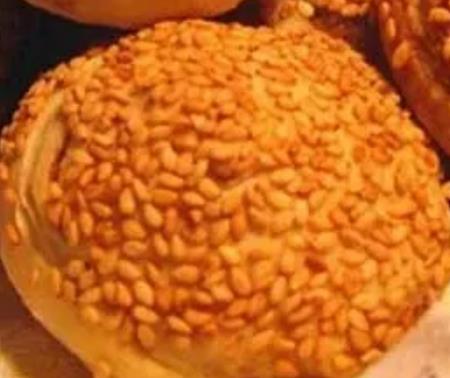 大厂芝麻烧饼:廊坊大厂县特色美食小吃芝麻烧饼,产地食品,产地宝
