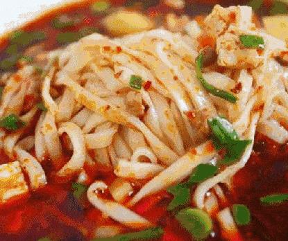 灞桥臊子面:西安灞桥区特色美食小吃臊子面,产地食品臊子面,产地宝
