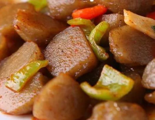 黑愣愣:榆林绥德特色美食小吃黑愣愣洋芋馍馍,产地食品土豆馍,产地宝