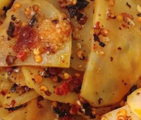 丁家坡洋芋:重庆大足特色美食小吃丁家坡洋芋,产地食品洋芋,产地宝