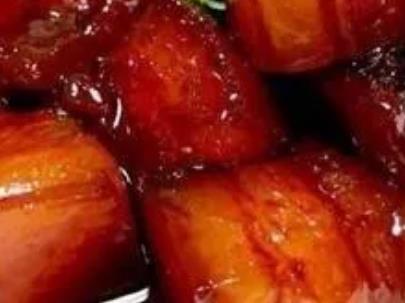 罗塘红烧肉:合肥长丰县特色美食罗塘红烧肉,产地食品红烧肉,产地宝