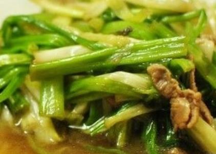 桐城小炒:安庆桐城市特色美食小吃小炒水芹菜,产地宝