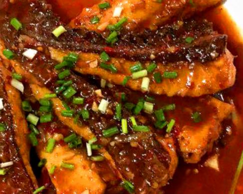 红烧划水:芜湖市繁昌区特色美食红烧划水做法,产地宝