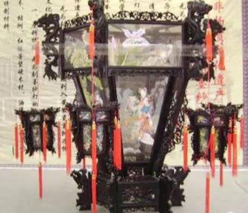 剔墨纱灯:芜湖无为特产工艺品剔墨纱灯,产地非遗工艺品宫灯,产地宝