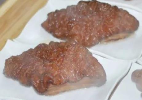 阜南开花皮:阜阳市阜南特色美食小吃开花皮 八大块方块肉,产地宝
