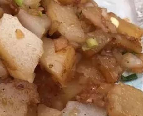 界首炒凉粉:阜阳市界首特色美食小吃炒凉粉,产地宝