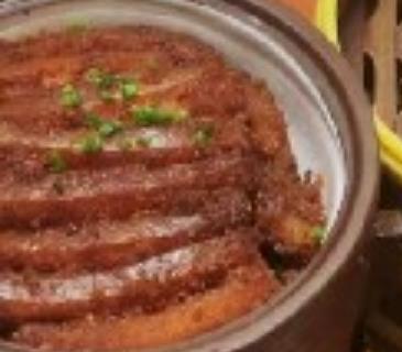枞阳米粉肉:铜陵市枞阳县特色美食小吃米粉肉,产地宝