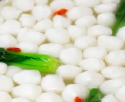 明光女山湖白鱼:滁州明光特色美食小吃清汤鱼丸,产地食品鱼丸,产地宝