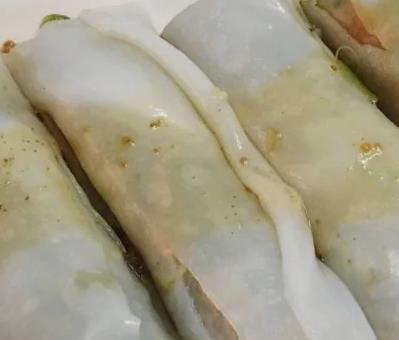 西乡塘卷筒粉:南宁西乡塘特色美食小吃卷筒粉,产地食品卷筒粉,产地宝